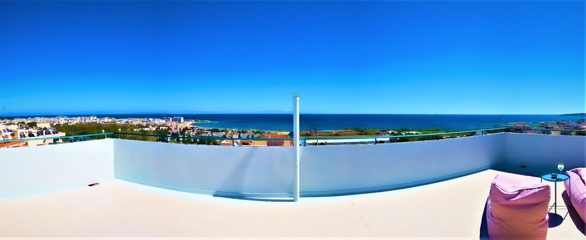 Groovy & Cozy Apt With Private Seaview Rooftop Terrace Rhodes City Εξωτερικό φωτογραφία