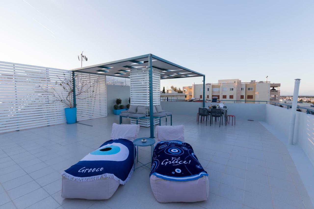 Groovy & Cozy Apt With Private Seaview Rooftop Terrace Rhodes City Εξωτερικό φωτογραφία