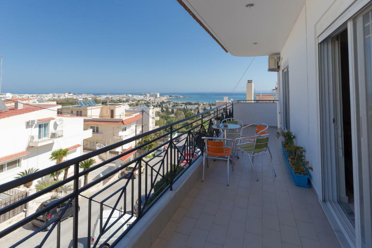 Groovy & Cozy Apt With Private Seaview Rooftop Terrace Rhodes City Εξωτερικό φωτογραφία